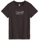 t-shirt femme  levi's the perfect tee batwing irides