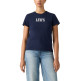 t-shirt femme  levi's the perfect tee serif stud out