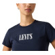 t-shirt femme  levi's the perfect tee serif stud out