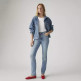 jeans femme  levi's 724 high rise straight