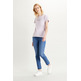 jeans femme  levis 712 slim rio love