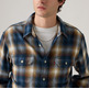 chemise homme  levi's jackson worker warwick plaid v