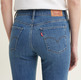 jeans femme levi's 314 shaping straight lapis bar