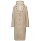 manteau femme  street long revers coat w. removable