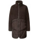 femme mat mix teddy coat w. quilting 17111