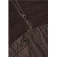 femme mat mix teddy coat w. quilting 17111