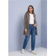 femme revers coat w. hoody insert 17655