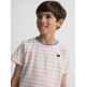 t-shirt garçon  silbon t-shirt kids ribete rayas fin