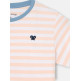 t-shirt garçon  silbon t-shirt kids ribete rayas fin