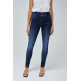 jeans femme  salsa jeans secret skinny dark colour