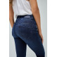jeans femme  salsa jeans secret skinny dark colour
