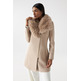 manteau femme salsa the reimagined wool coat with