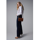 sac à main femme salsa vegan leather metal logo cross