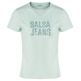 t-shirt femme  salsa embroidered logo t-shirt