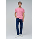 t-shirt homme salsa jeans t-shirt v neck raw edge slim f