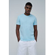 t-shirt homme salsa jeans t-shirt v neck raw edge slim f