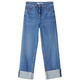 jeans femme  salsa jeans faith with cuff