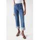 jeans femme  salsa jeans faith with cuff