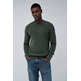 maillot homme salsa garment dye waffle knit sweate