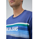 t-shirt homme salsa t-shirt slim fit w/chest print