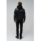 cazadora homme  salsa jeans hooded fake leather bomber jac