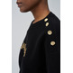 maillot femme salsa branding sweater with shoulder