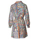 robe femme salsa dress w/ elastic waist & shirt