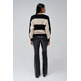 maillot femme salsa sweater with contrasting hem