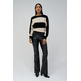 maillot femme salsa sweater with contrasting hem