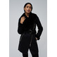 manteau femme salsa jeans long shearling coat