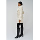 manteau femme salsa long shearling coat