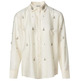 chemise femme  salsa shirt with stone embellishment