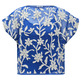 t-shirt femme salsa jeans crochet sweater with floral em