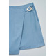 jeans femme salsa jeans skort lightdenim
