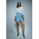 jeans femme salsa jeans skort lightdenim