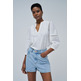 chemise femme salsa jeans blouse w/lace details & jacqua