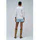 chemise femme salsa jeans blouse w/lace details & jacqua