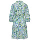 robe femme salsa jeans dress with lace detail print