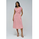 robe femme salsa jeans pinstriped dress with waist de