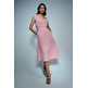 robe femme salsa jeans pinstriped dress with waist de