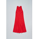 robe femme salsa jeans dress with back twist detail