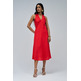robe femme salsa jeans dress with back twist detail