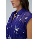 robe femme salsa jeans contrasting embroidery shirt d