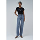 t-shirt femme salsa jeans t-shirt with glitter branding