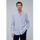 chemise homme salsa jeans regular fit shirt seesucker st