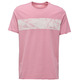 t-shirt homme salsa jeans t-shirt slim fit raw edge w/ b