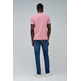 t-shirt homme salsa jeans t-shirt slim fit raw edge w/ b