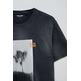 t-shirt homme salsa jeans t-shirt regular photograpic pr