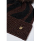  salsa jeans animal print beanie