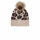 salsa jeans animal print beanie